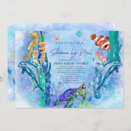 Babyskor för vilda djur Ocean Sea efter post Inbjudningar