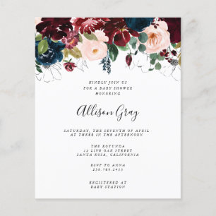 Babyskor för vinterBlommigt BudgetFlyer Flygblad