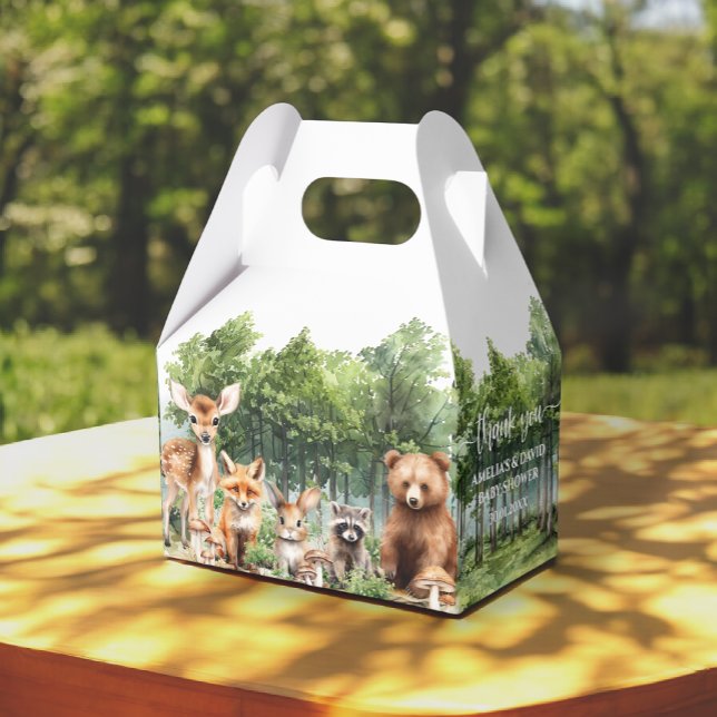 Babyskor för Woodland Theme Presentaskar (Skapare uppladdad)