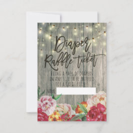 Babyskor, hårstråle från Biljett Inbjudningar