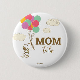 Babyskor i soopy och ballonger Mamma ska vara Knapp