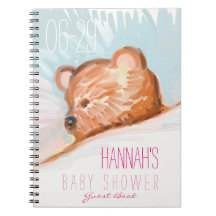 Babyskor med sovande Nalle Gäst Bok 2