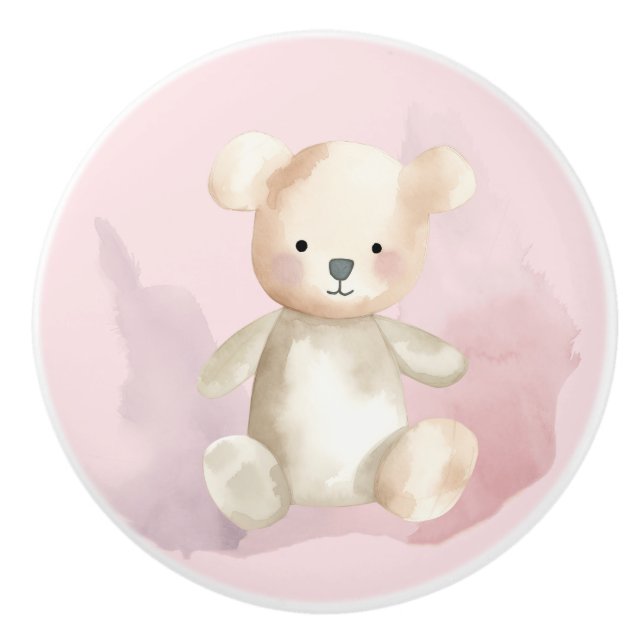 Babyskor, nalle knopp (Framsidan)