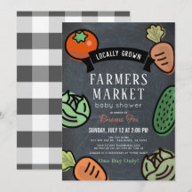 Babyskor på jordbrukarnas marknad