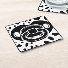 Babyskor - Svarta och vita - Nappar