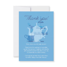 Babyskor Tea Party Cute Minimalist Chic Blue