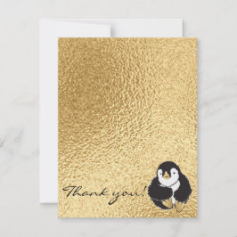Babyskussaren Tack, "Penguin Guld" Tack Kort