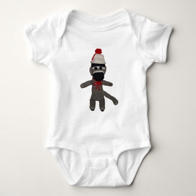 Babysock monkey t shirt (Framsida)