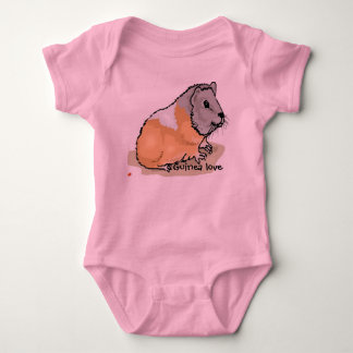 Babysommarkostym med försökskaninen tee shirt