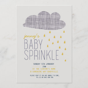 BABYSTÄNK INBJUDNINGAR