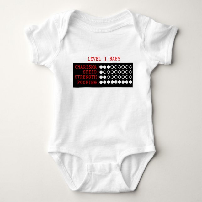 Babystatistik Tee Shirt (Framsida)