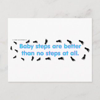 BabySteg Vykort