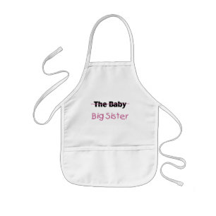 Babystorasystern Barnförkläde