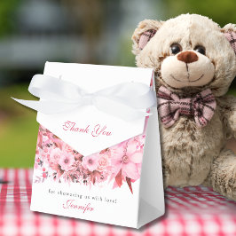  babystövel för mjuk Blommigt Presentaskar