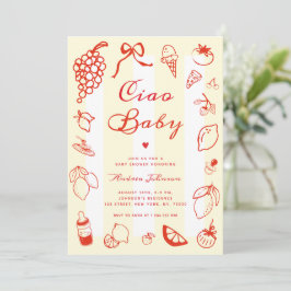Babystövel i Ciao Baby Italienska Hand plockade Le Inbjudningar