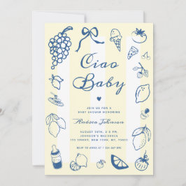 Babystövel i Ciao Baby Italienska Hand plockade Le Inbjudningar