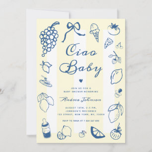 Babystövel i Ciao Baby Italienska Hand plockade Le Inbjudningar