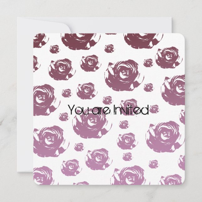  babystövel inbjudningar (Framsida)