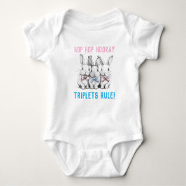 Babystövel, Påskhare, blandade provdockor, T Shirt