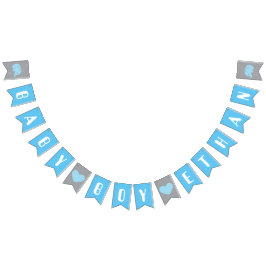 Babystövling Flagga med Elephant for Boy