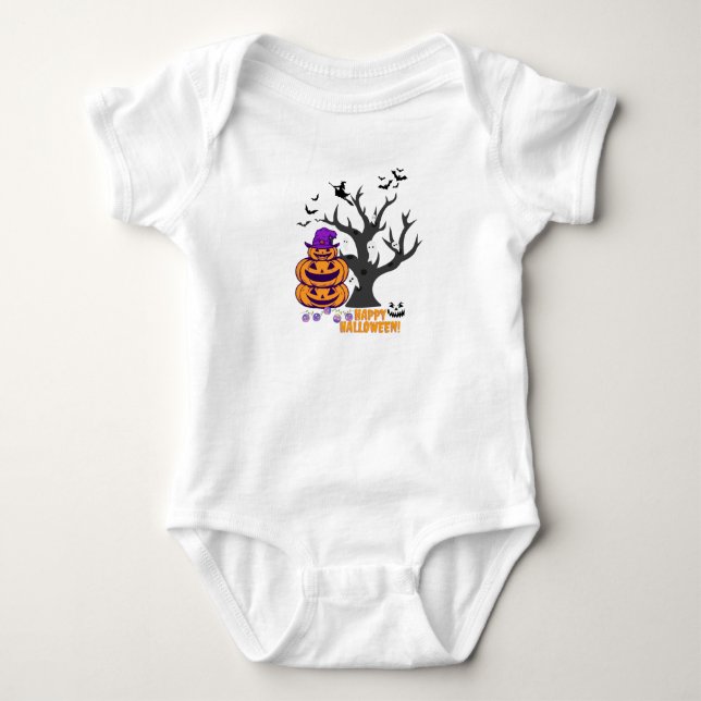Babystramp med långa ärmar t shirt (Framsida)