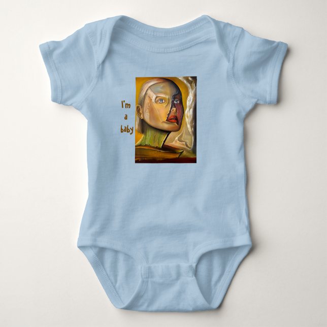 Babystrl Body T Shirt (Framsida)