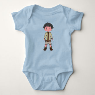 Babystrl Bodysuit "Babypojke" T Shirt