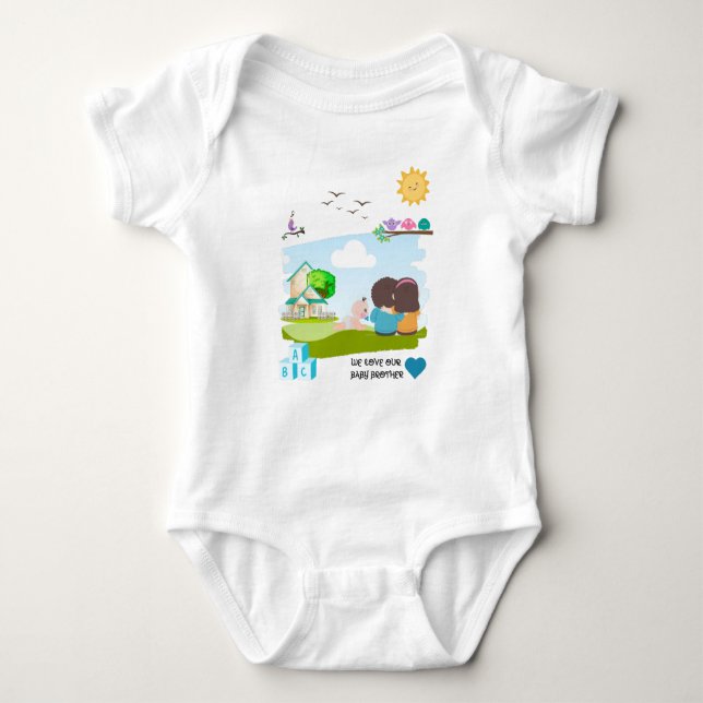 BABYSUIT KÄRLEK T SHIRT (Framsida)