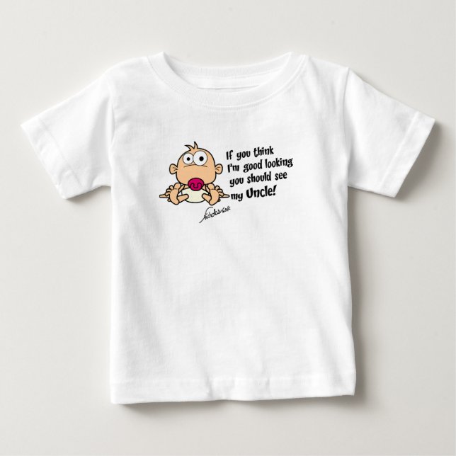 Babyt-skjorta från uncle t-shirt (Framsida)