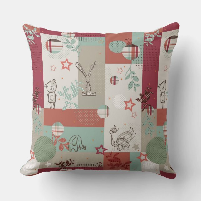 Babytäckemönster 2 kudde (Framsida)