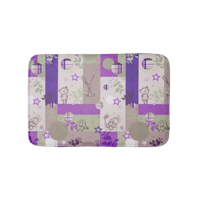 Babytäckemönster Badrumsmatta (Framsidan)