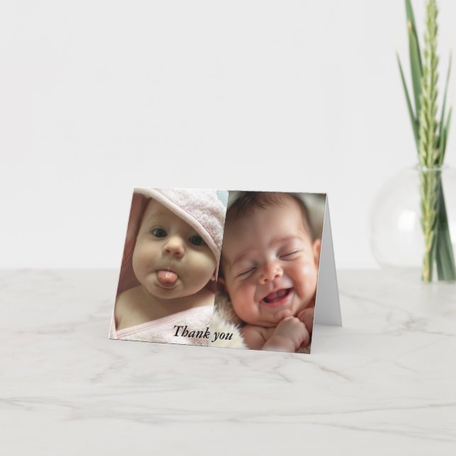 #BabyTackYou #GratniceMoments #TackYouCards #Tha Tack Kort (Framsida)