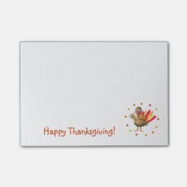 Babythanksgiving Turkiet Post-it Block