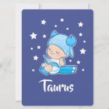 Babytoon Taurus Collectable Card