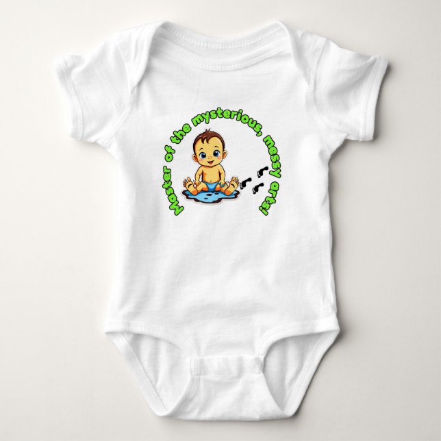 Babytröja T Shirt (Framsida)