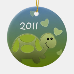 BabyTurtle/foto Julgransprydnad Keramik