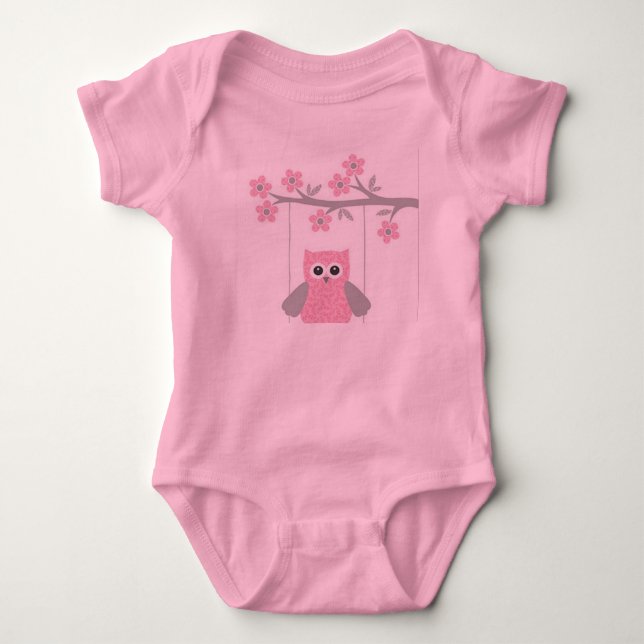 BabyTutuBodysuit/uggla T Shirt (Framsida)