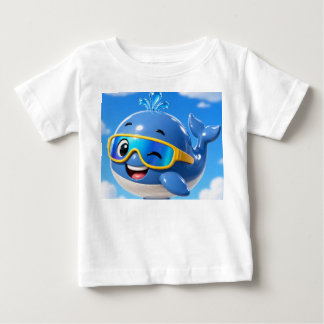 Babyval-tröja - Söt havsdjursklänning T Shirt