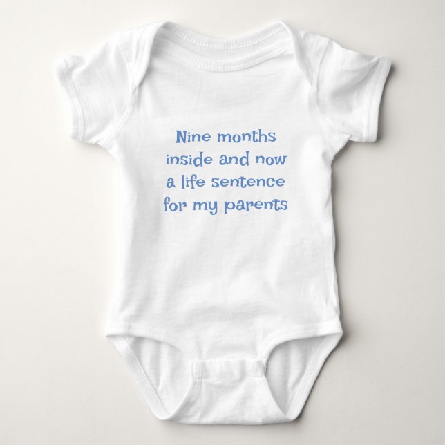 Babyväst med slogan t shirt (Framsida)
