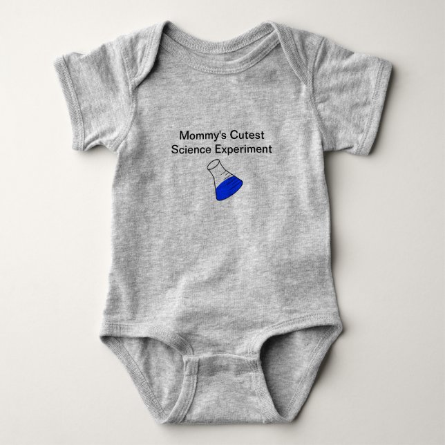 Babyvetenskapsexperiment T Shirt (Framsida)