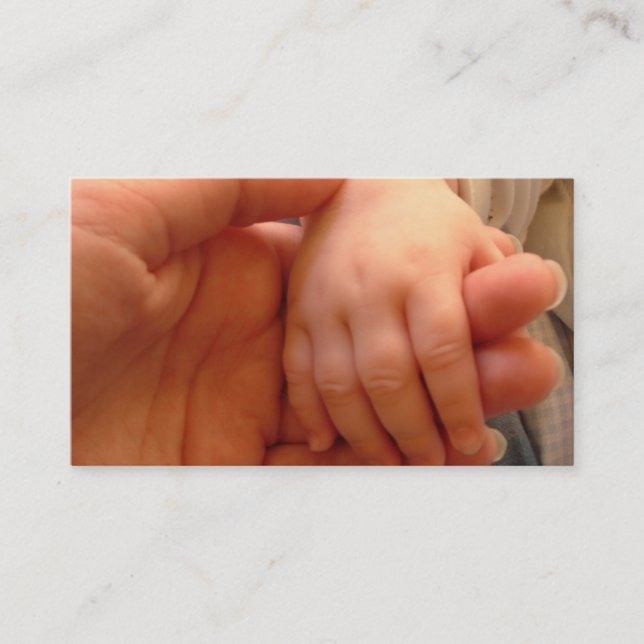 Babyvisitkort Visitkort (Framsida)