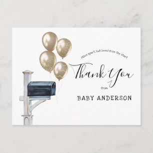 Babyvisningsprogram efter Tacken Mail Guld Vykort