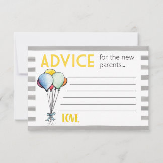 Babyvisningsråd för nya föräldrar rådkort