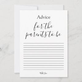 Babyvisningsråd för överordnat kort