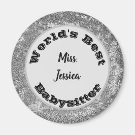 Babyvvakt Apprecition Marved Silver Tack Magnet