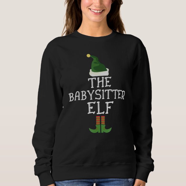 Babyvvakt Elf-juldräkten T Shirt (Framsida)