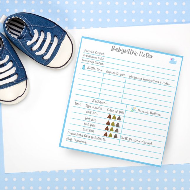 Babyvvakt för det nyfödda Pojke Anteckningsblock (Skapare uppladdad)