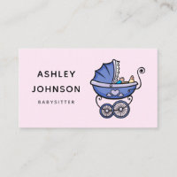 Babyvvakt Nanny Caregiver Cute Barnvagn Rosa Kids