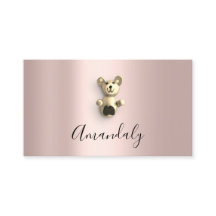 Babyvvakt Nanny Child Daycare Beer Ro Guld