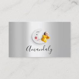Babyvvakt Nanny Professionell Child Daycare AuPair Visitkort